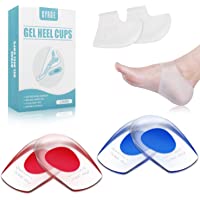 Dyroe 2 pares de almohadillas de gel para talones-1 pares Protector de Talon-almohadillas de silicona para talones para…